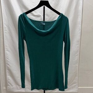 Michael Stars Teal Knit Top